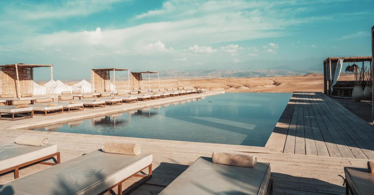 Les Terrasses D'Agafay Hotel El Karia Exterior foto